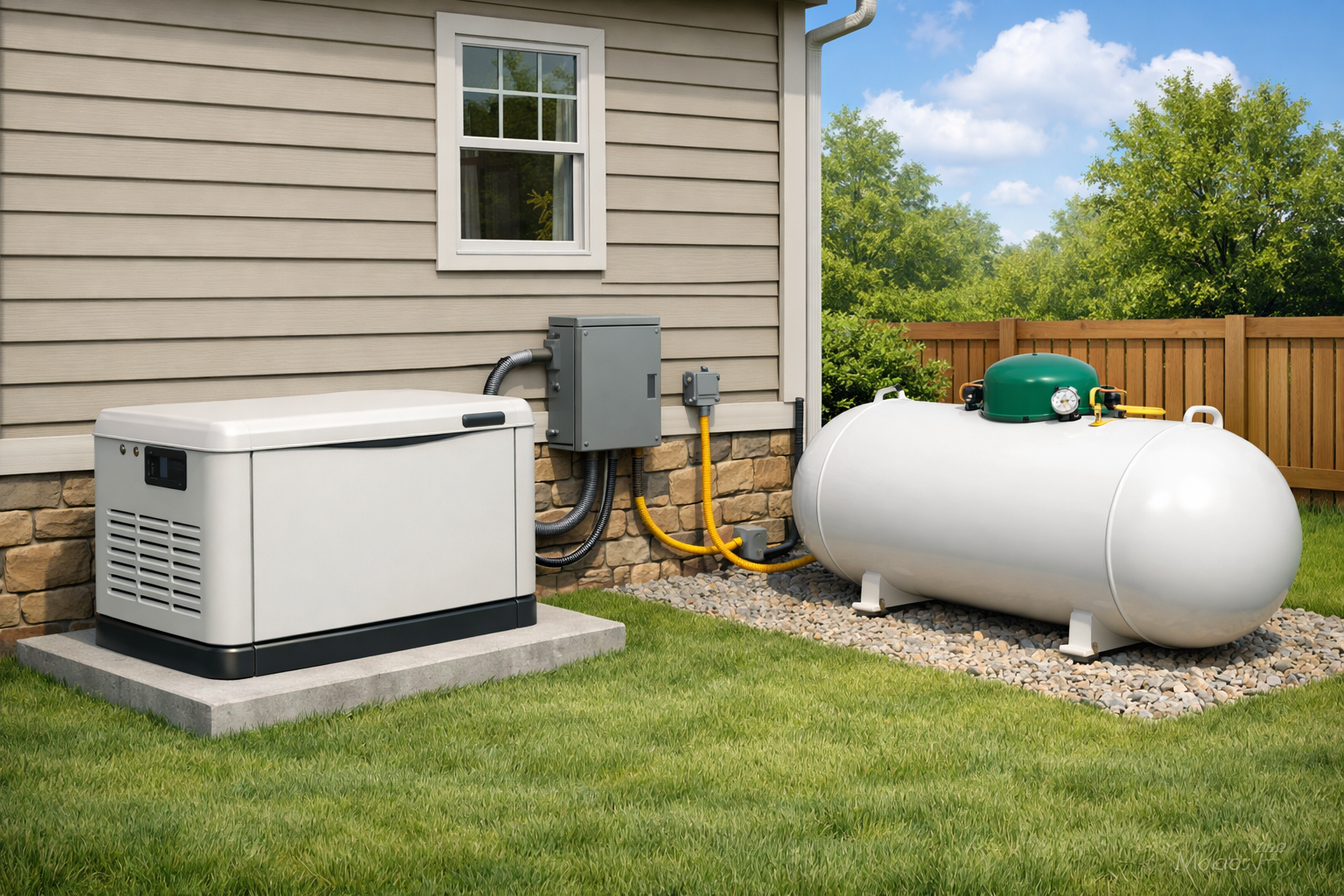 Generator installations